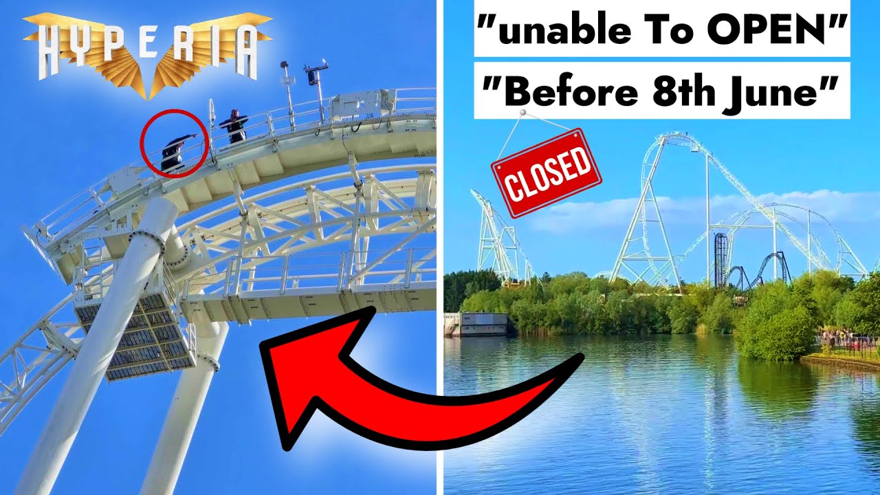 Hyperia Will Remain Closed | Thorpe Park