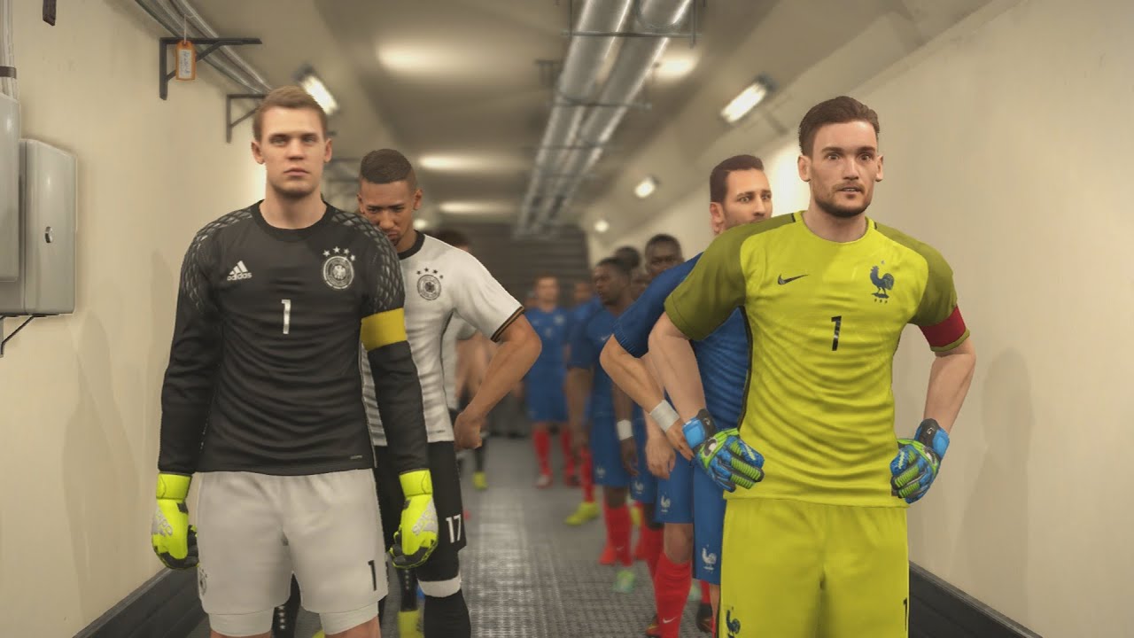 Pro Evolution Soccer 2017 - France v Germany Gameplay [1080p 60fps HD]