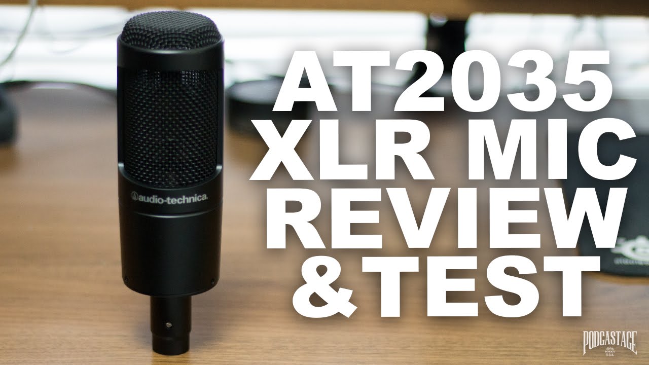 Обзор/тест конденсаторного микрофона Audio Technica AT2035 XLR