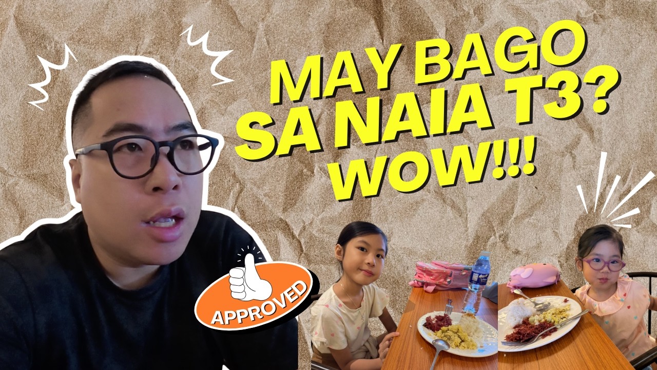 May Bago sa NAIA Terminal 3: Quick Look Around The Food Village | EATSPLORATIONS