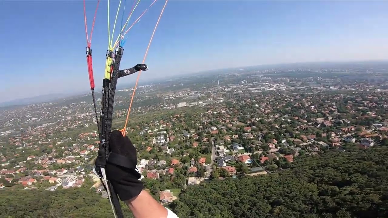 Paragliding Hungary Budapest 01.09.2024 Very short flight