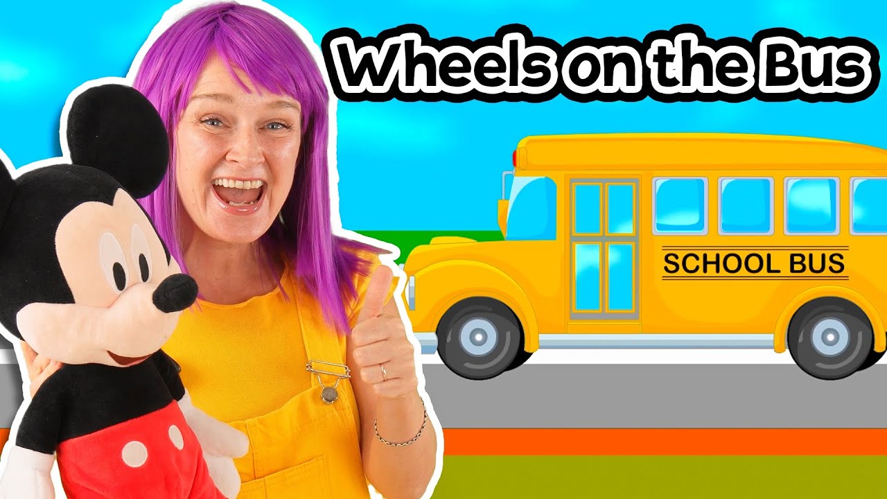 Wheels On The Bus & Kids Songs - Educational Videos for Kids & Toddlers
