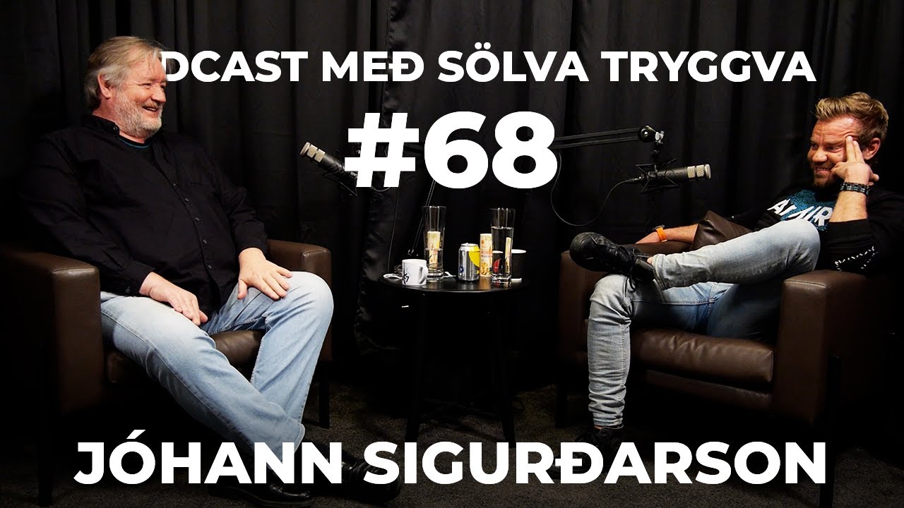 #68 Jóhann Sigurðarson með Sölva Tryggva