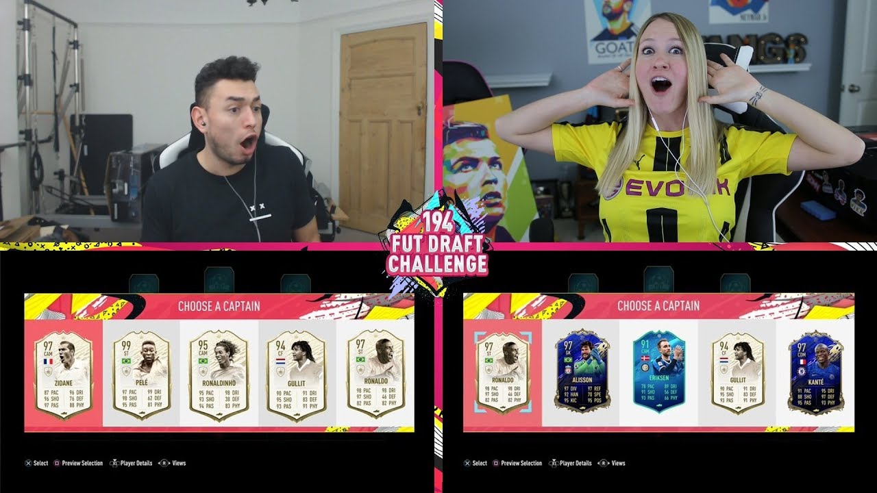 THIS IS ACTUALLY INSANE!! MY BEST EVER FUT DRAFT!! EPIC 194 FUT DRAFT CHALLENGE!! (FIFA 20)