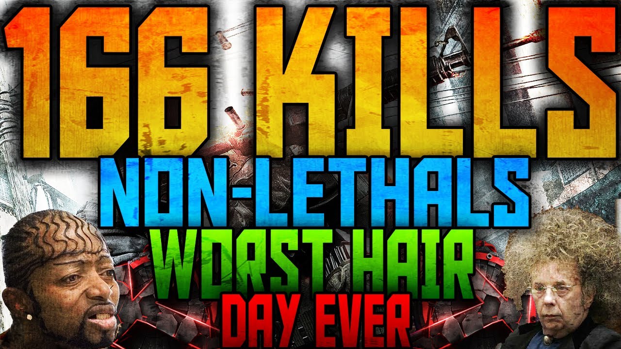 CRAZY 166 Kills Non-Lethal - Worst Hair Day Ever w/ KRNG Respawn!
