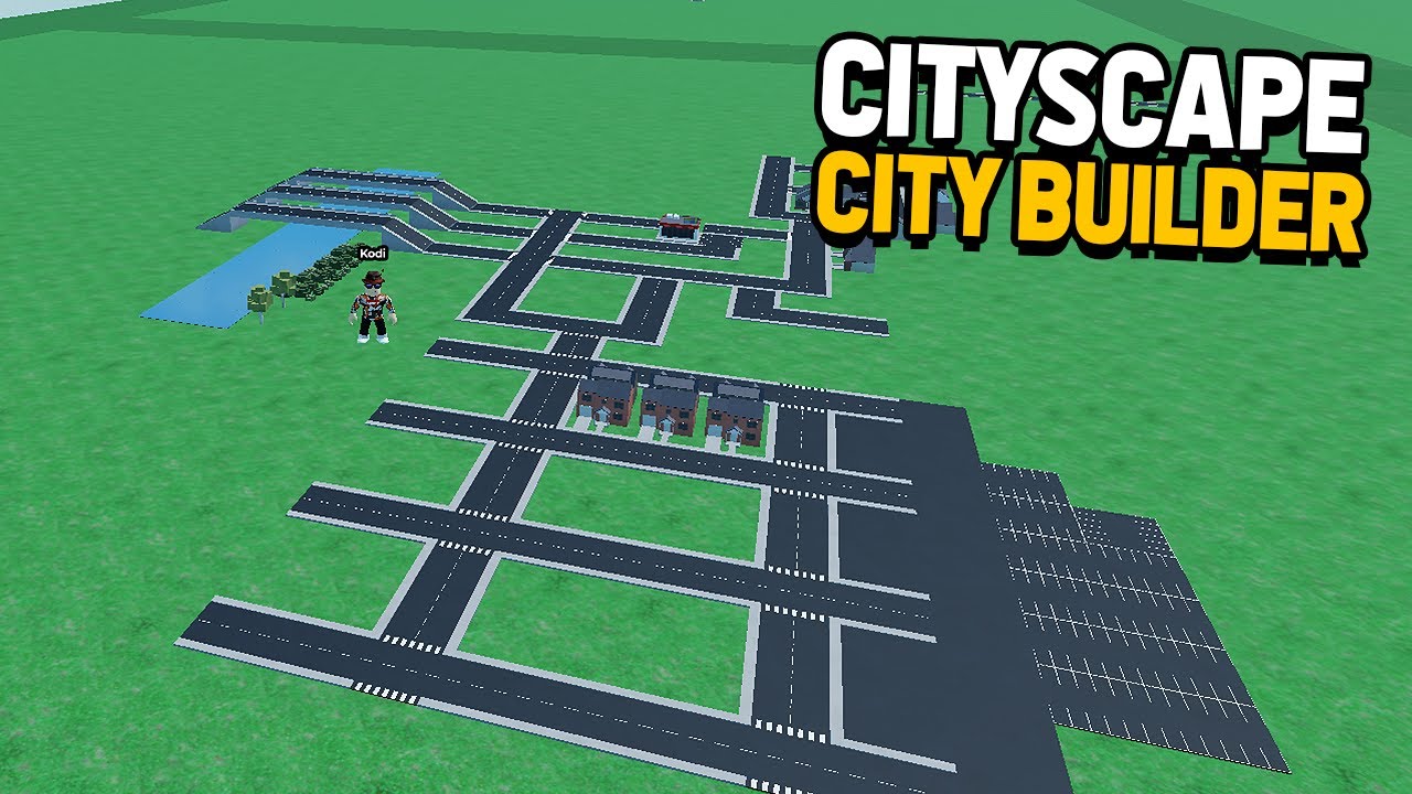 The NEW City Building Game is Out! - Roblox Cityscape #1