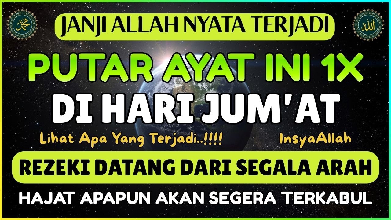 AYAT LUAR BIASA YANG MENGUBAH TAKDIR | PEMBUKA PINTU KEAJAIBAN, KEKUATAN, DAN KETENANGAN HIDUP