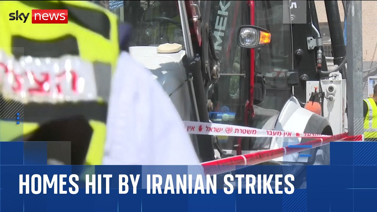'Significant destruction' of Tel Aviv homes following Iranian strikes