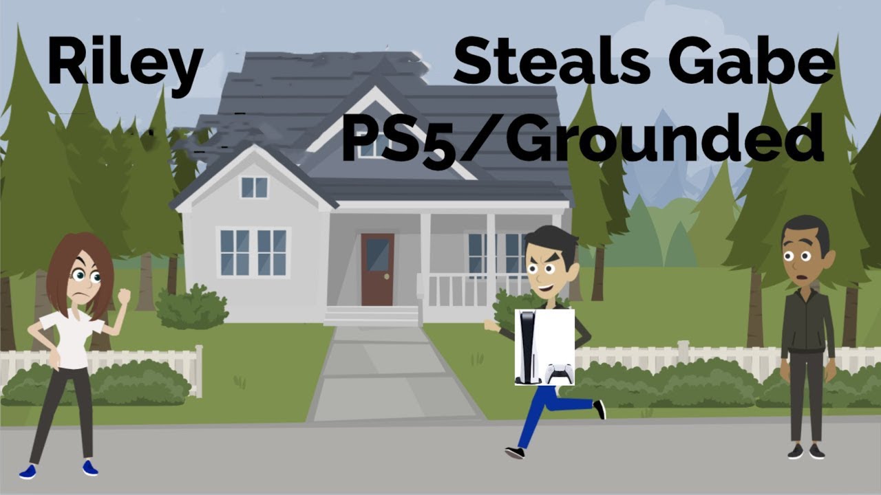 Riley Steals Gabe's PS5/Grounded