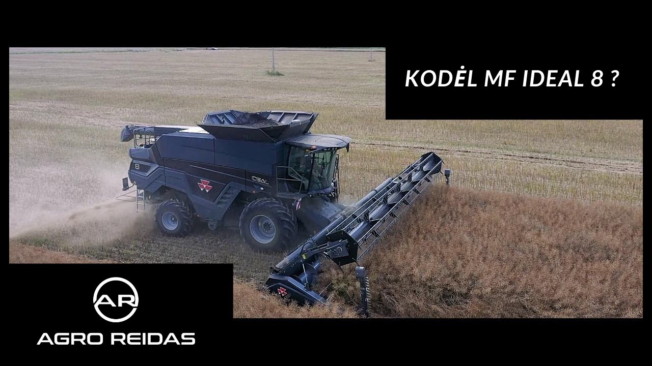 Kodėl Virgis pirko MF IDEAL 8 kombainą? || AGRO REIDAS #13