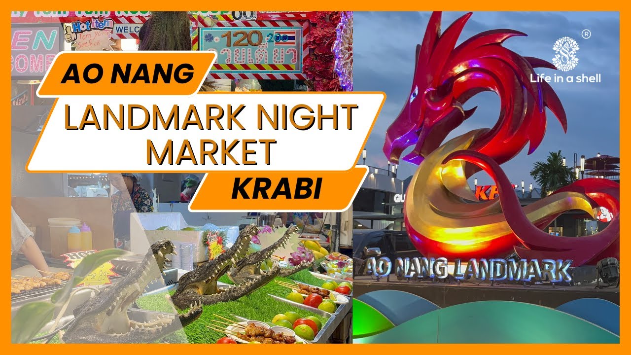 Ao Nang Landmark Night Market - Krabi | Walking Tour