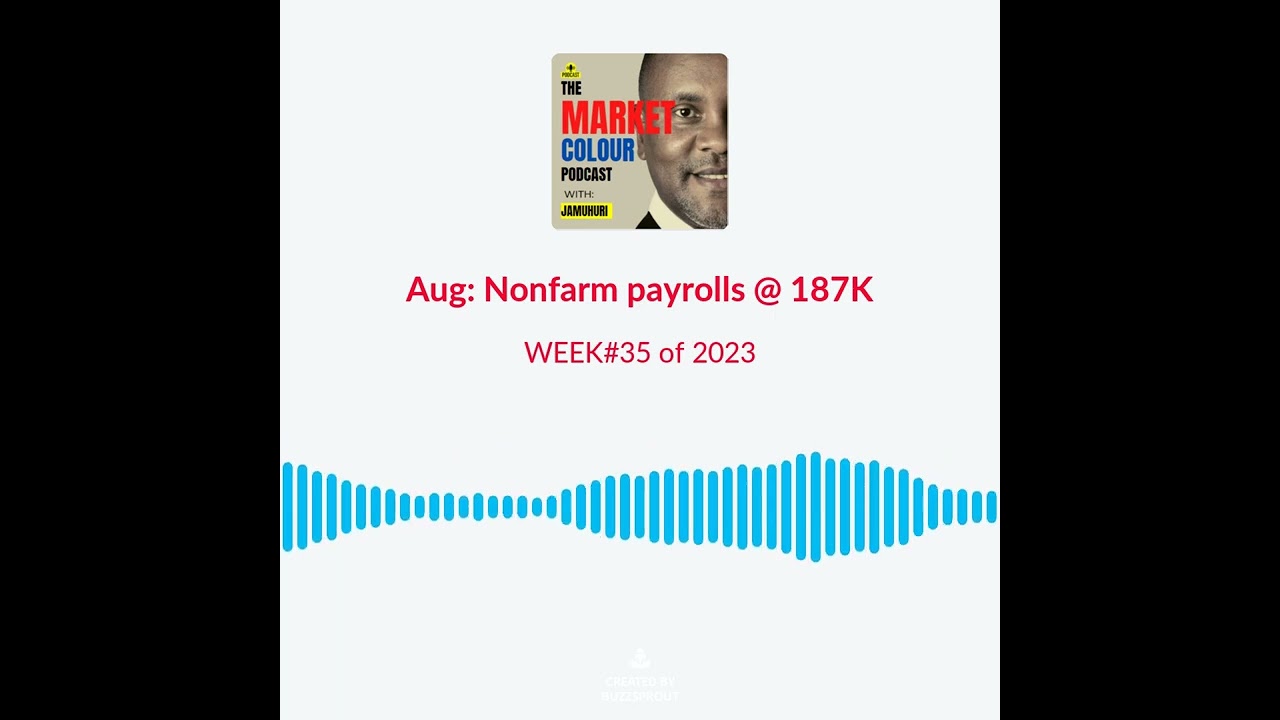 Nonfarm payrolls for the month of August grew by 187,000 new jobs.