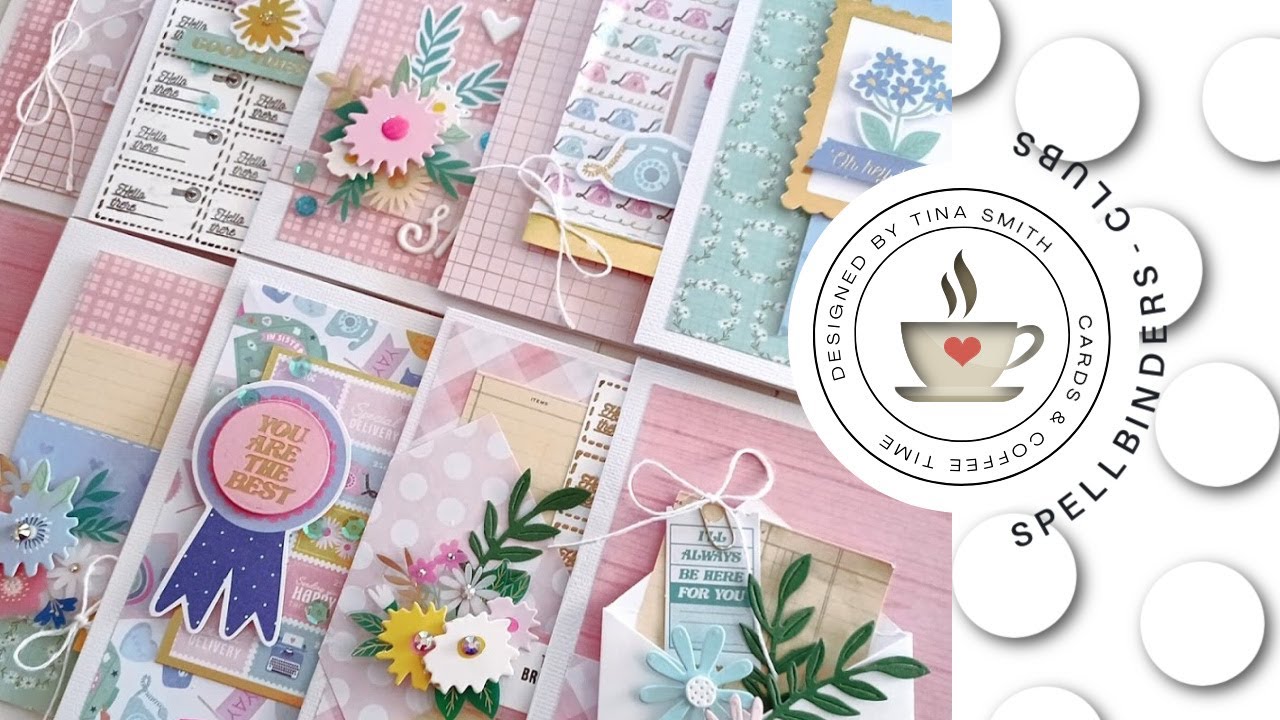 10 Cards - 1 Kit | Spellbinders | Card Kit of the Month | April 2021 | Sincerely Yours