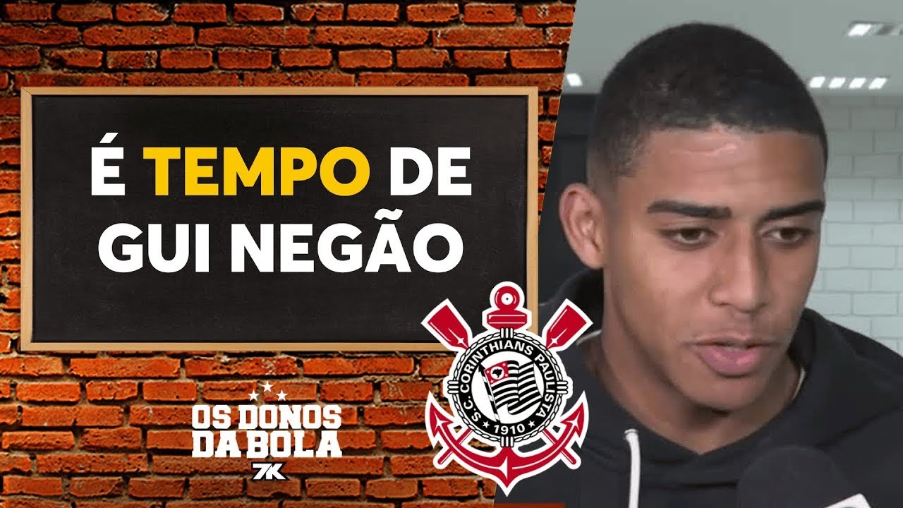 Gui Negão se declara ao Corinthians e vibra com grande fase