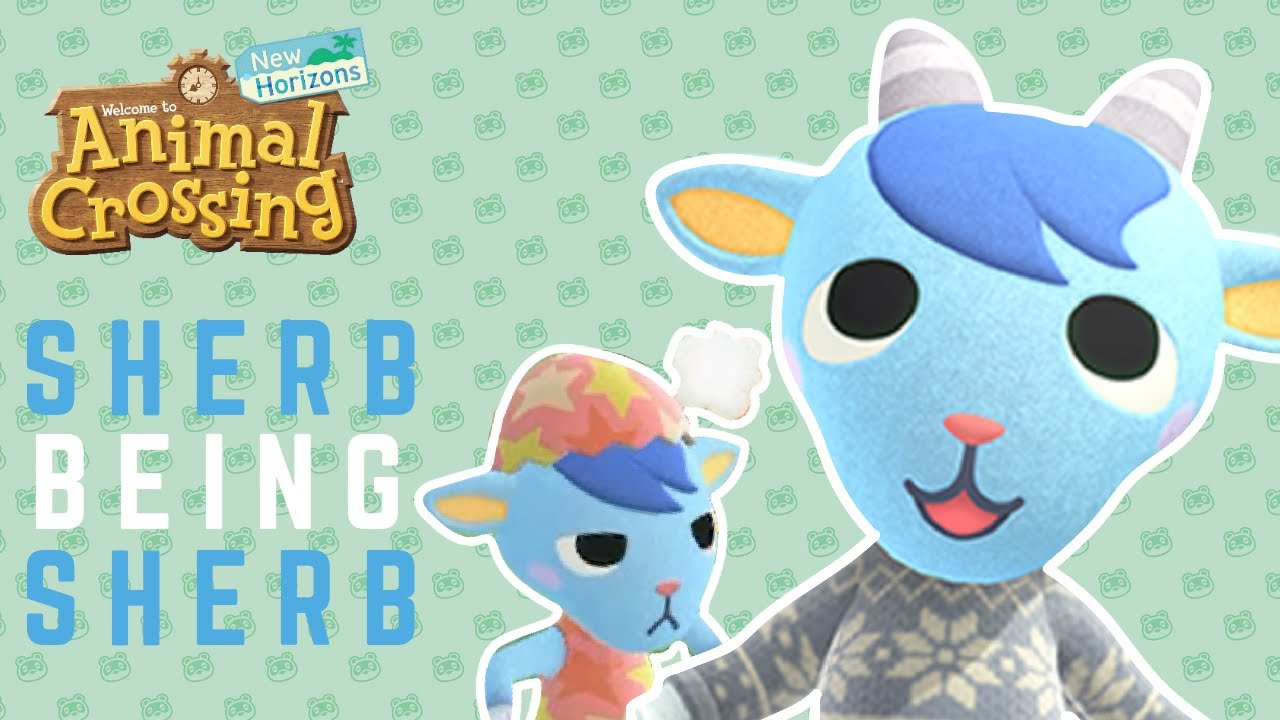 Sherb being Sherb -  Animal Crossing New Horizons