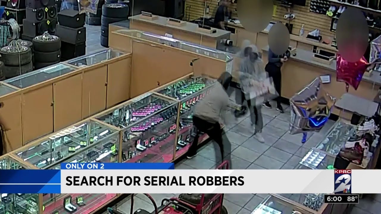 Search for serial robbers