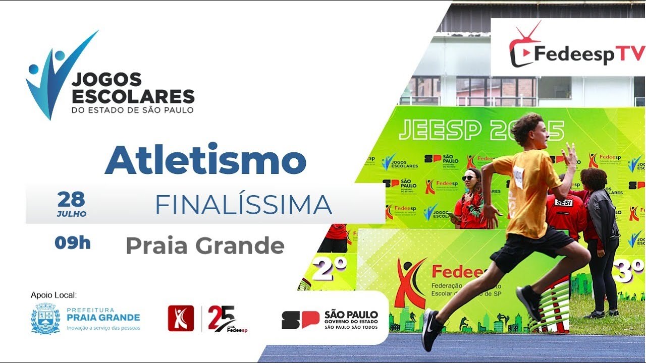 Atletismo Finalíssima - Finais | Praia Grande