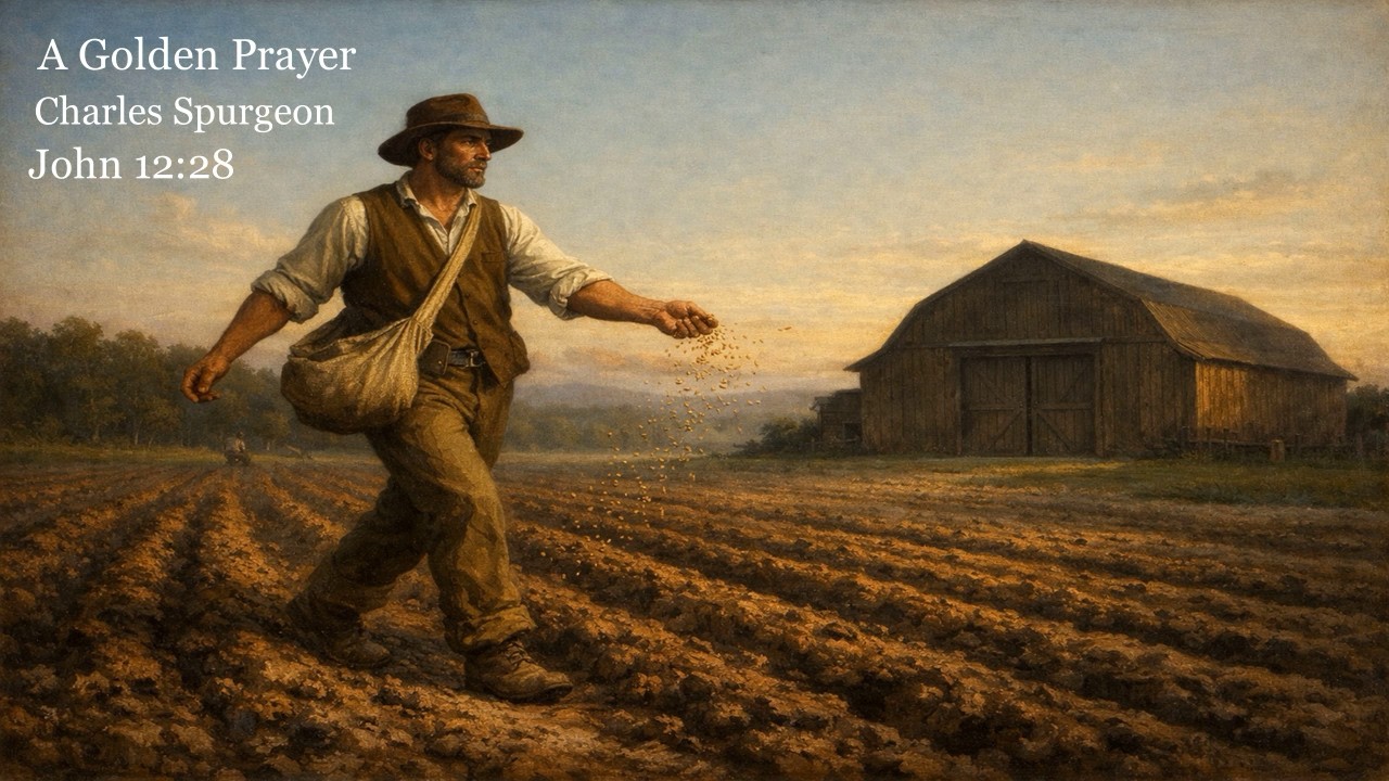 A Golden Prayer | John 12:28 | Charles Spurgeon | A Prayer of Surrender and Divine Glory