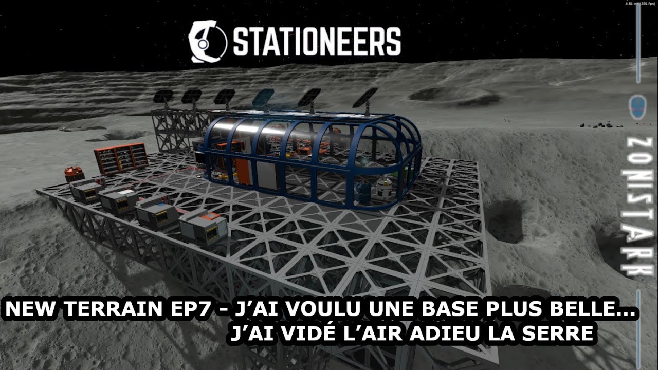 [FR] Stationeers Lune #7 &ndash; J&rsquo;ai voulu une base plus belle&hellip; j&rsquo;ai vid&eacute; l&rsquo;air adieu la serre