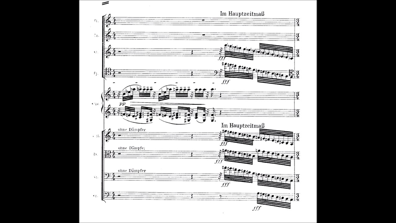 Paul Hindemith: Kammermusik No. 2 for Piano and 12 Instruments (with score)