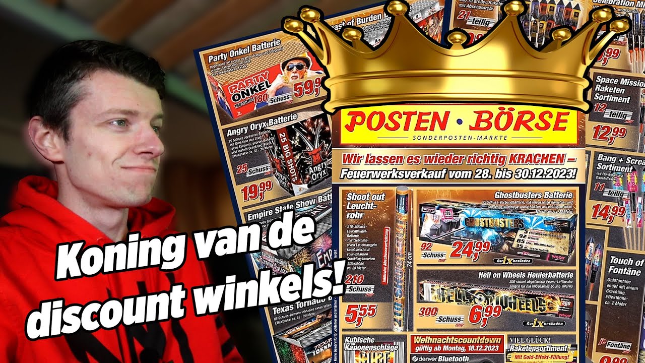 POSTEN BÖRSE VUURWERK FOLDER 2023-2024