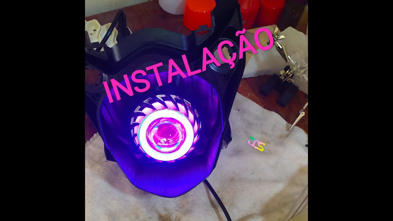 Instalação olho de anjo.