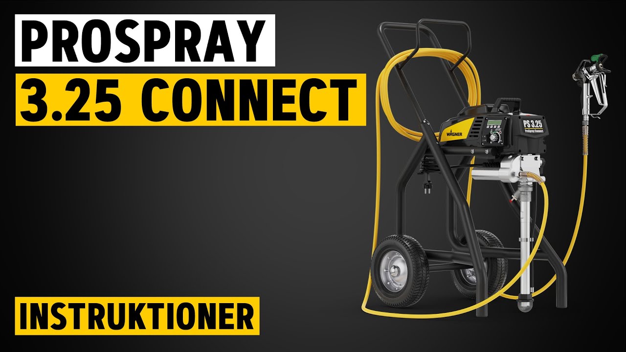 ProSpray 3.25 Connect - Förberedelse, Påföring, Tips & Tricks, Rengöring | WAGNER