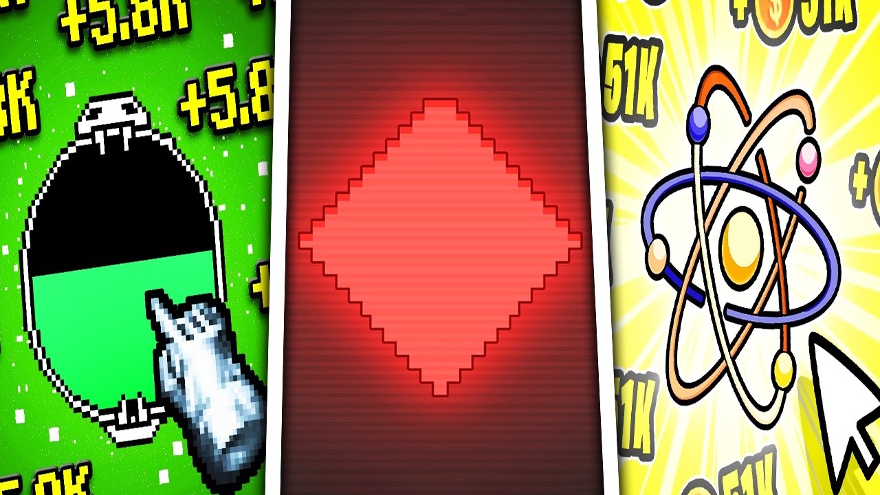 I played the best clicker games on the internet