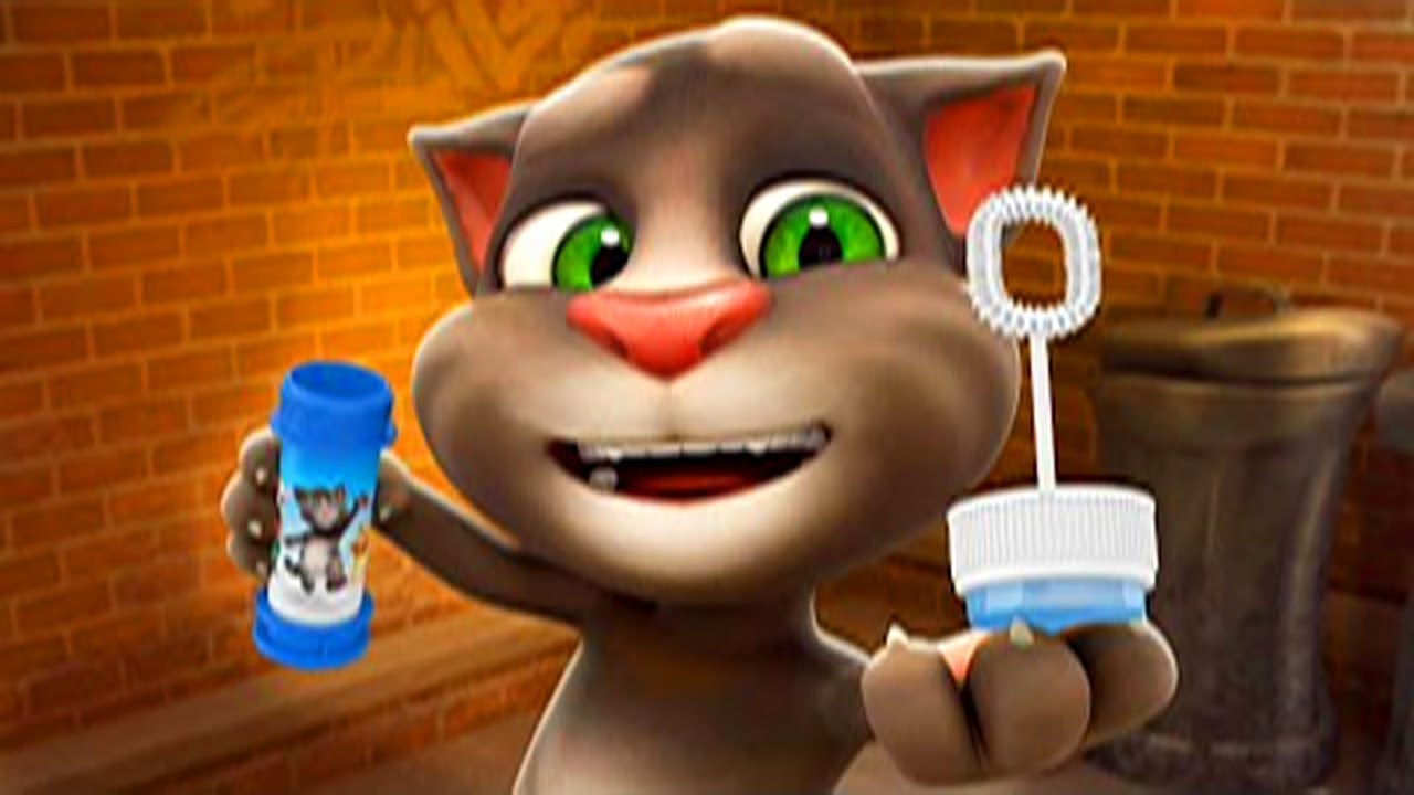 ✿Говорящий Кот Том часть 4 - Мультфильм Игра от Kids Show