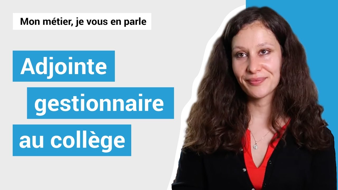 Adjointe gestionnaire au collège