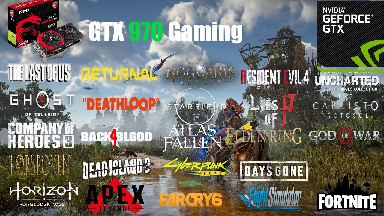 GTX 970 Gaming в 2024 году &mdash; тест в 46 играх