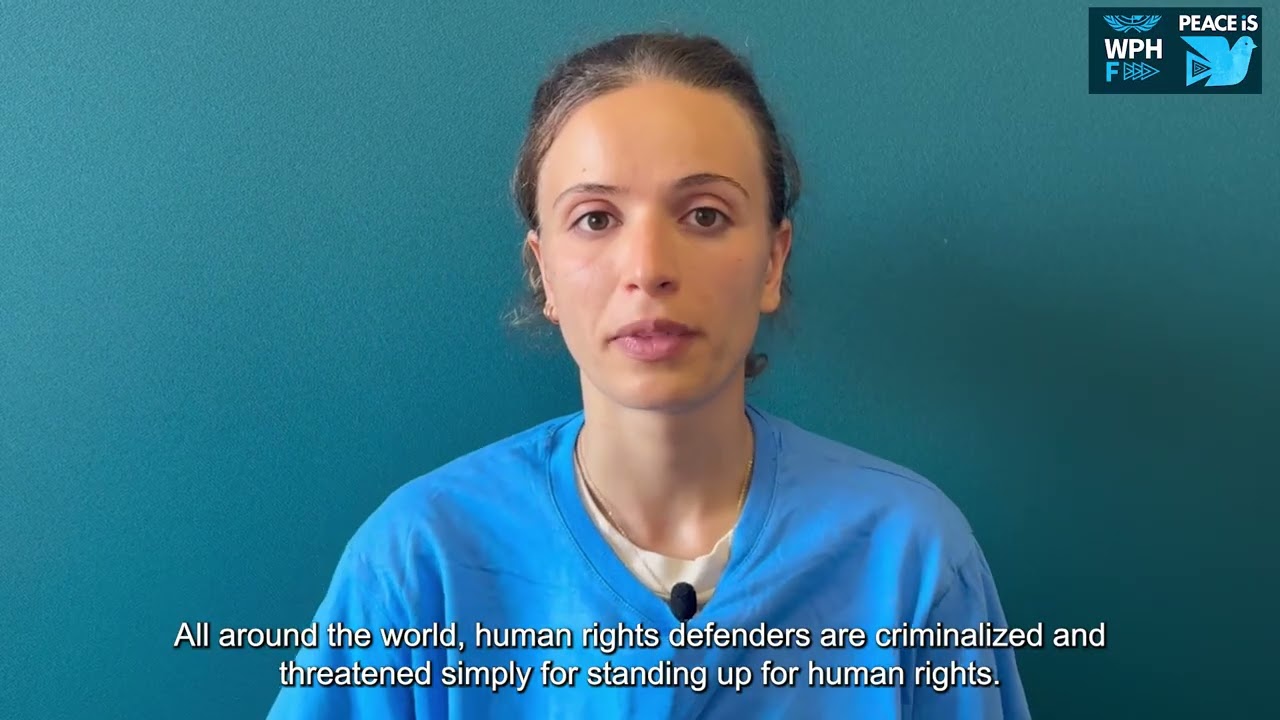 For Agir Ensemble Pour les Droits Humains, #PeaceIs Living with Dignity, Equity, and Safety