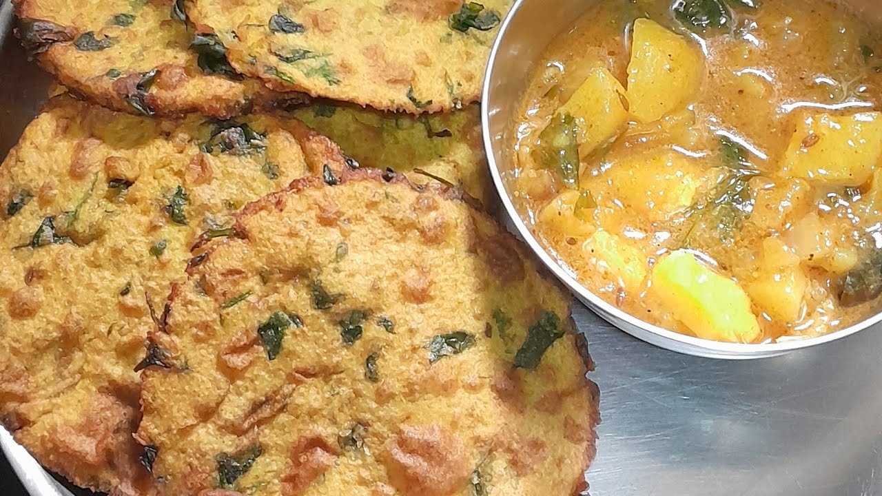 Healthy Breakfast Methi-Moong Puri...@KishorisParadise 