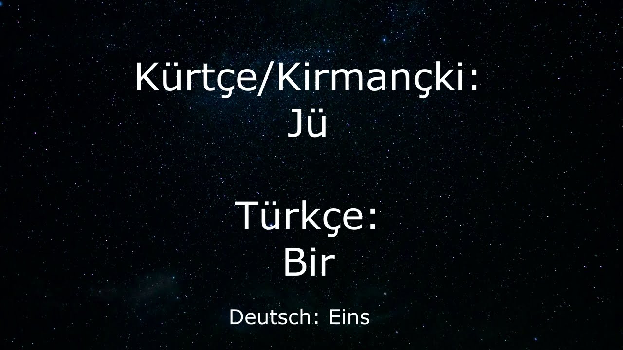 K&uuml;rt&ccedil;e, Kirmancki/Zazaki &ouml;ğren KUZEY ŞİVESİ | Lerne Kurdisch (Zazaki) Norddialekt 1