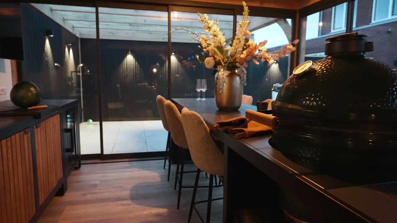 Luxe tuinkamer