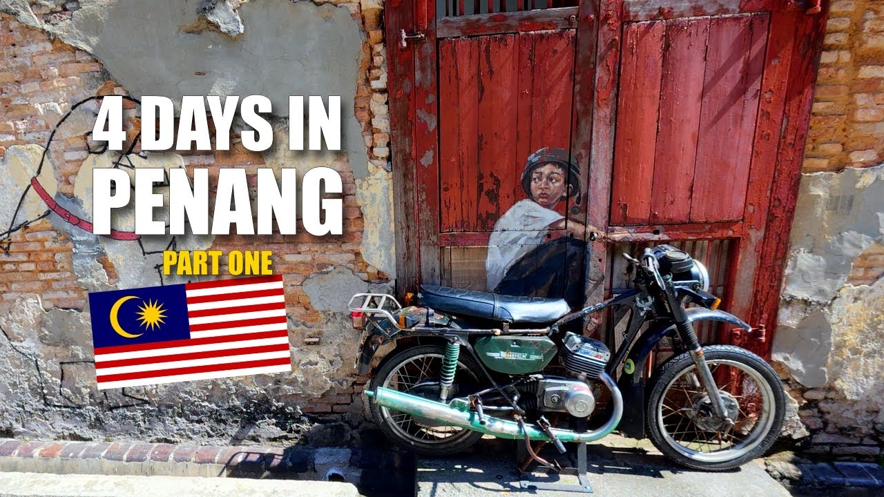 4 дня в Пенанге, Малайзия 🇲🇾 | Джорджтаун, уличное искусство, еда и Голубой особняк. Дни 1 и 2