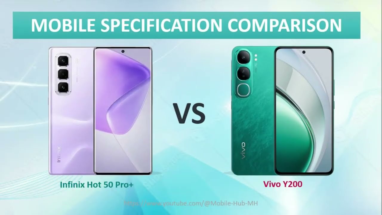 Infinix Hot 50 Pro + vs Vivo Y200 | Full Comparison - Which One Should You Buy ?