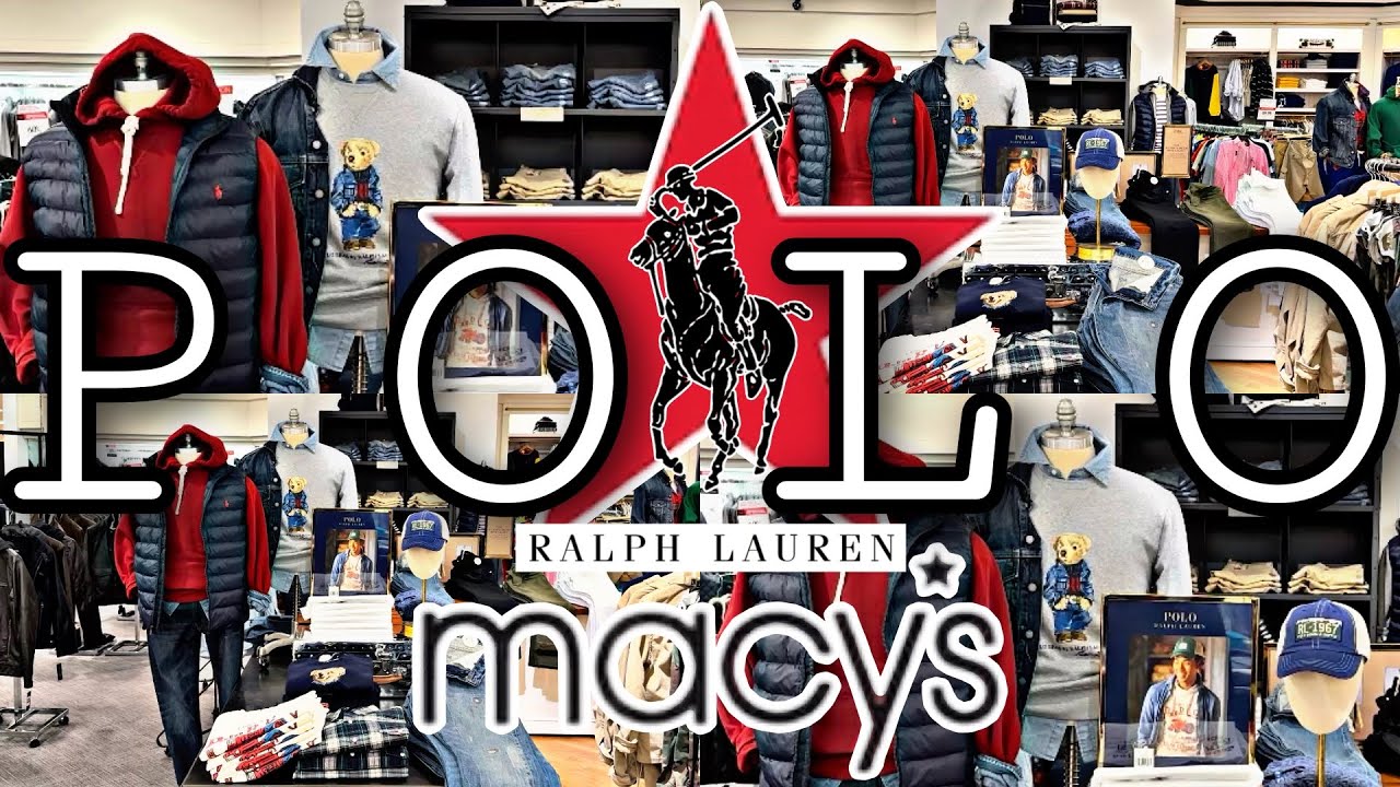 SHOPPING FOR POLO RALPH LAUREN AT MACYS | SHOP WITH ME‼️