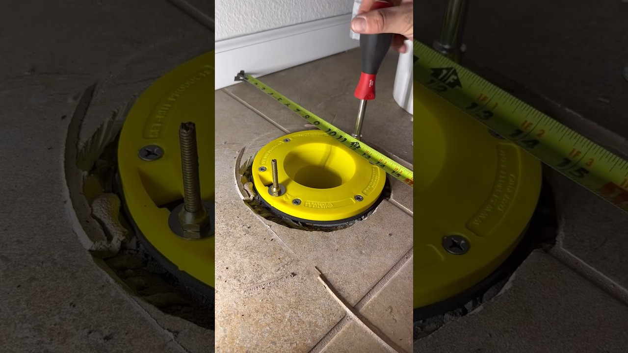 thanks @OateyCompany for the flange extension kit #plumber #plumbing #diy #toilet #repair #flange