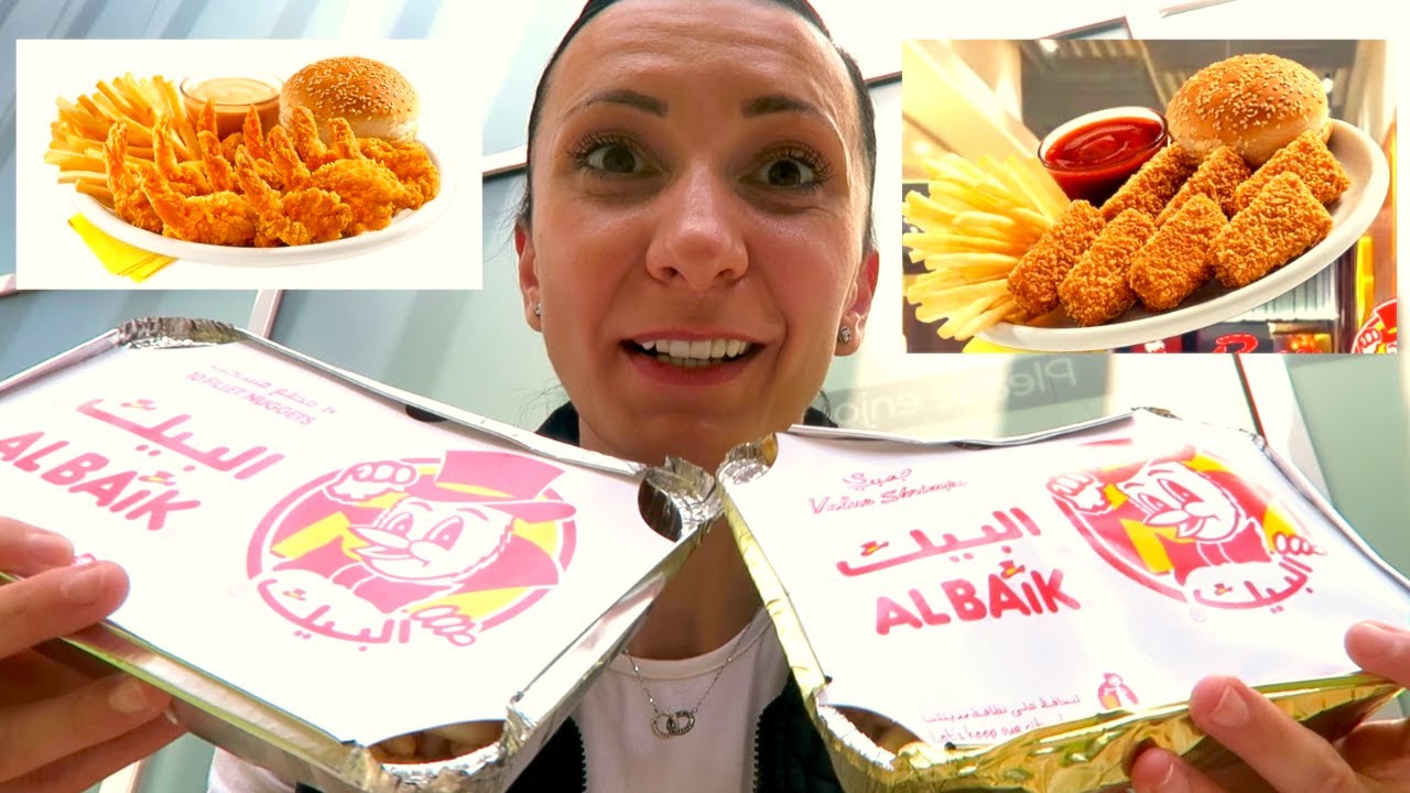 Trying Al BAIK for the FIRST TIME - Dubai #albaik#dubai