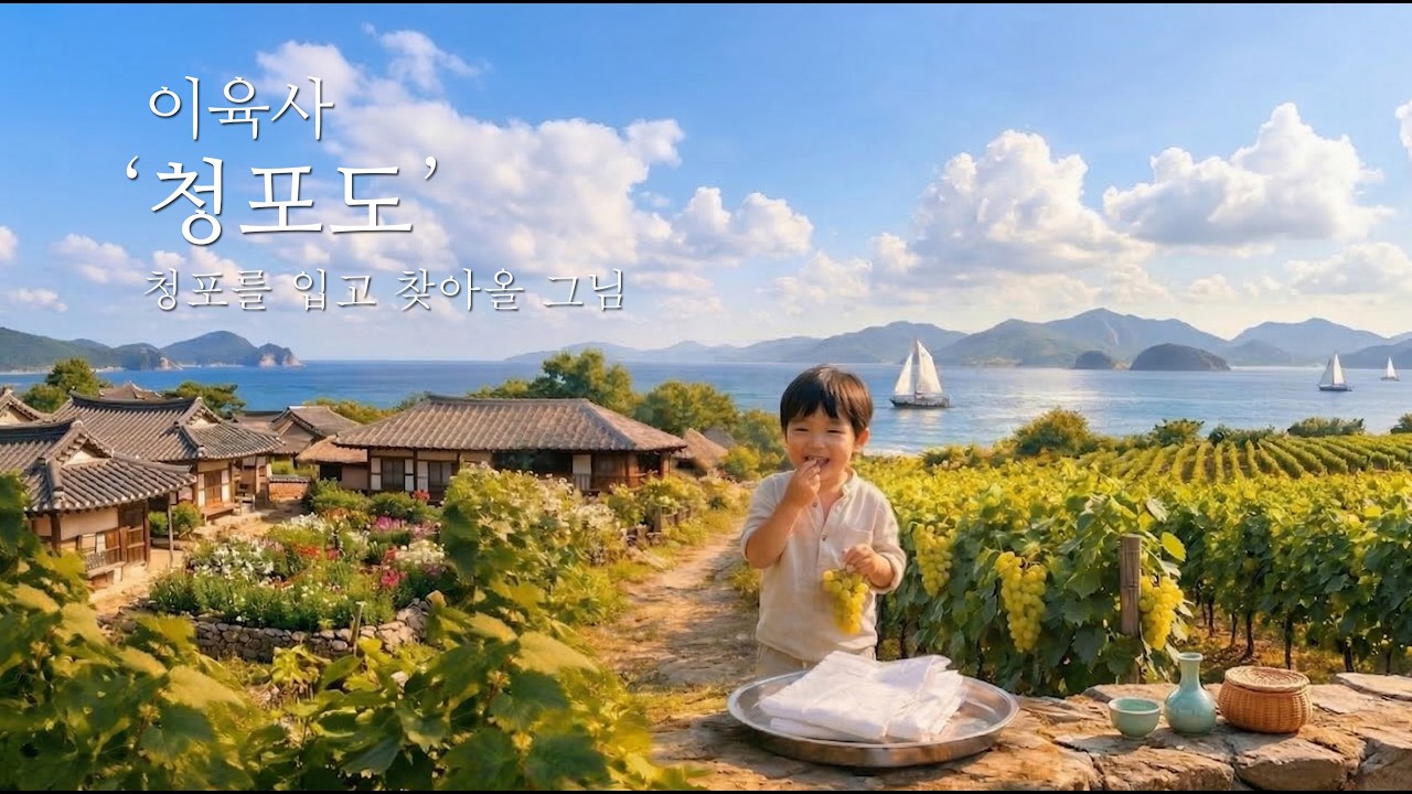 이육사 '청포도' | 청포를 입고 찾아올 그님 #이육사 #청포도 #시와노래 #힐링음악