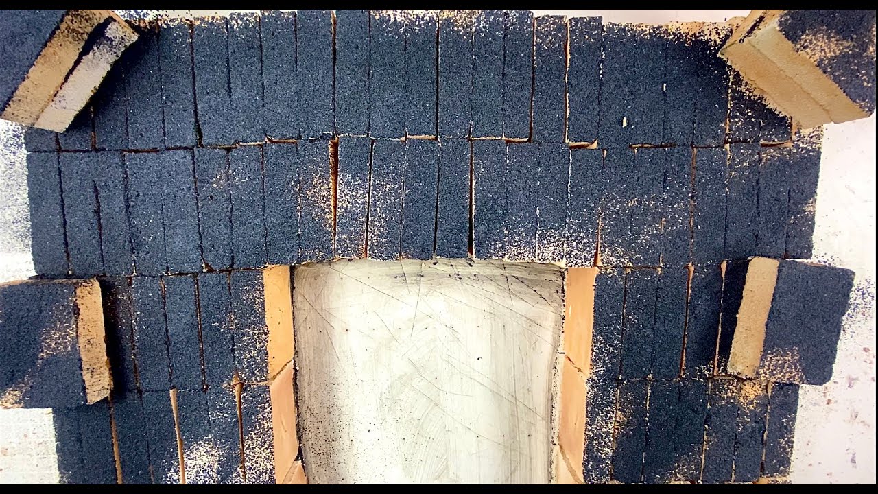 100 BARS OF GYM CHALK CRUMBLE~ ASMR SATISFYING