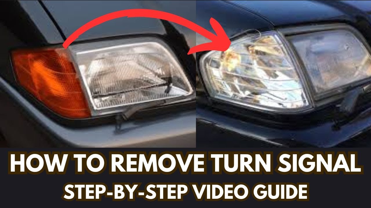How to Remove Amber Turn Signal or Headlight on Mercedes R129 SL – SL500, SL320, SL600 DIY