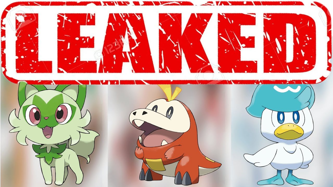 GEN 9 STARTER EVOLUTIONS LEAKED!!!