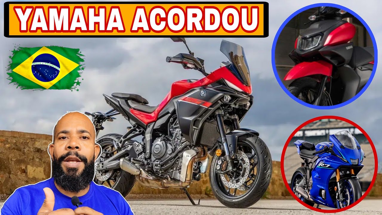 Lançamentos de 3 Motos da Yamaha em 2026!