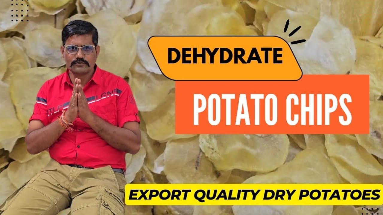 Dehydrate potato chips सूखे आलू के चिप्स जो कि मशीन से बनी है