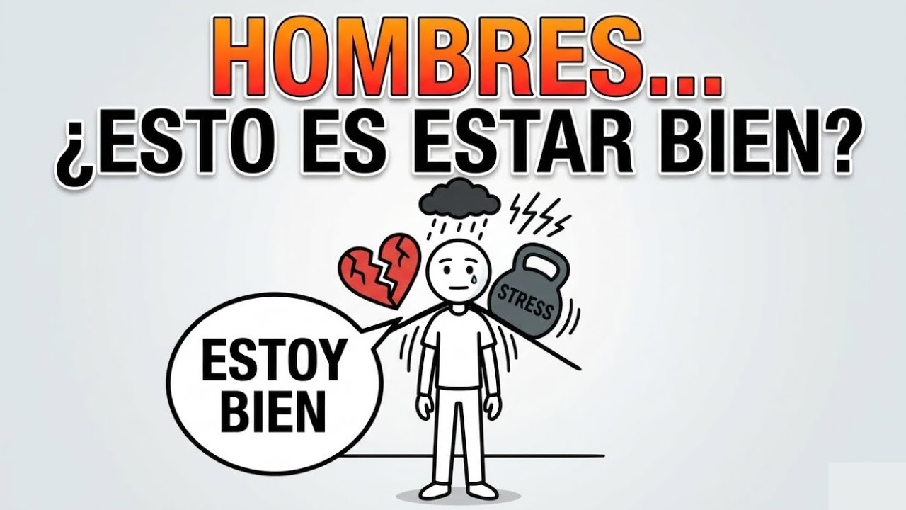 Si eres hombre y siempre dices “estoy bien”… mira esto.