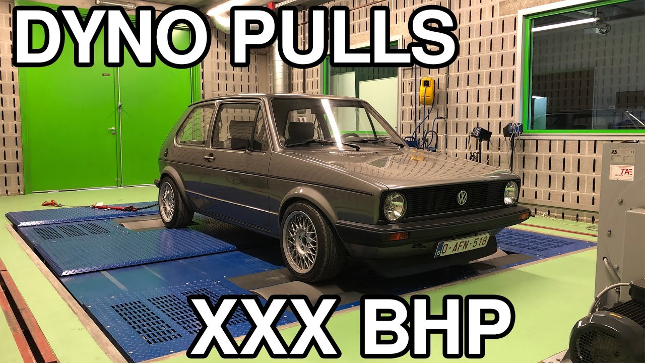 Golf Mk1 2.0L 8v Engine Swap - Pt.6: Power Runs On The Dyno!