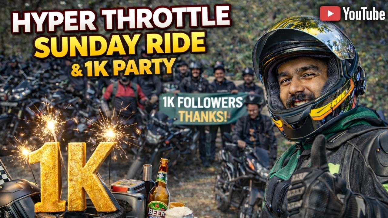 From 0 to 1000! Kukrail Ride + 1K Celebration | HT46