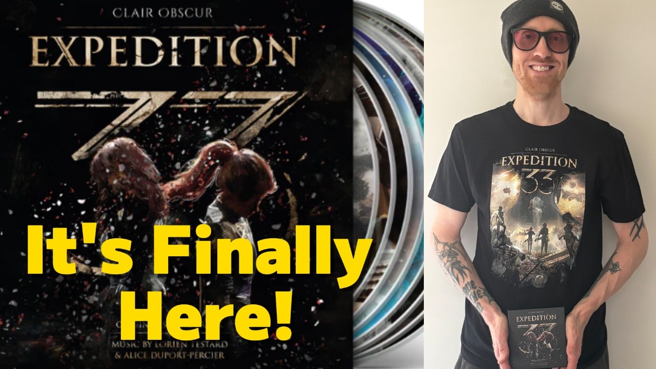 Clair Obscur: Expedition 33 Complete 8 CD Soundtrack Boxset Unboxing